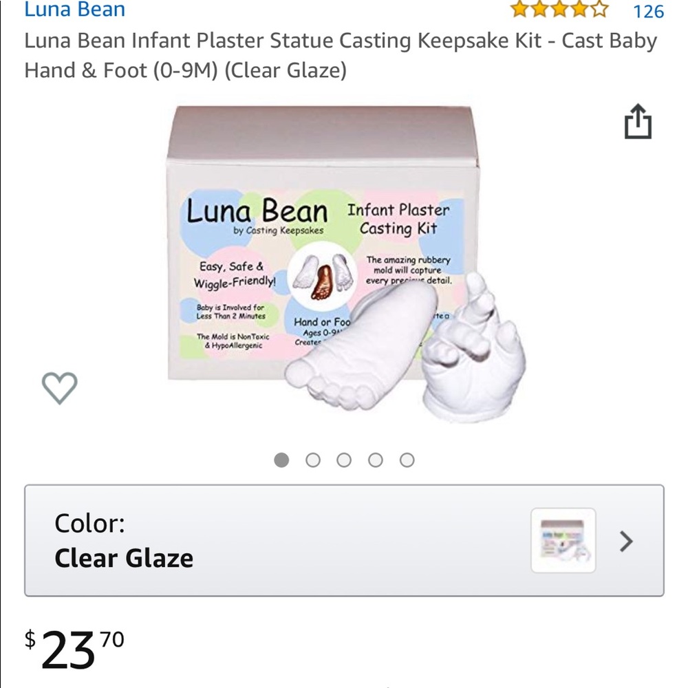 Luna Bean Infant Plaster Kit